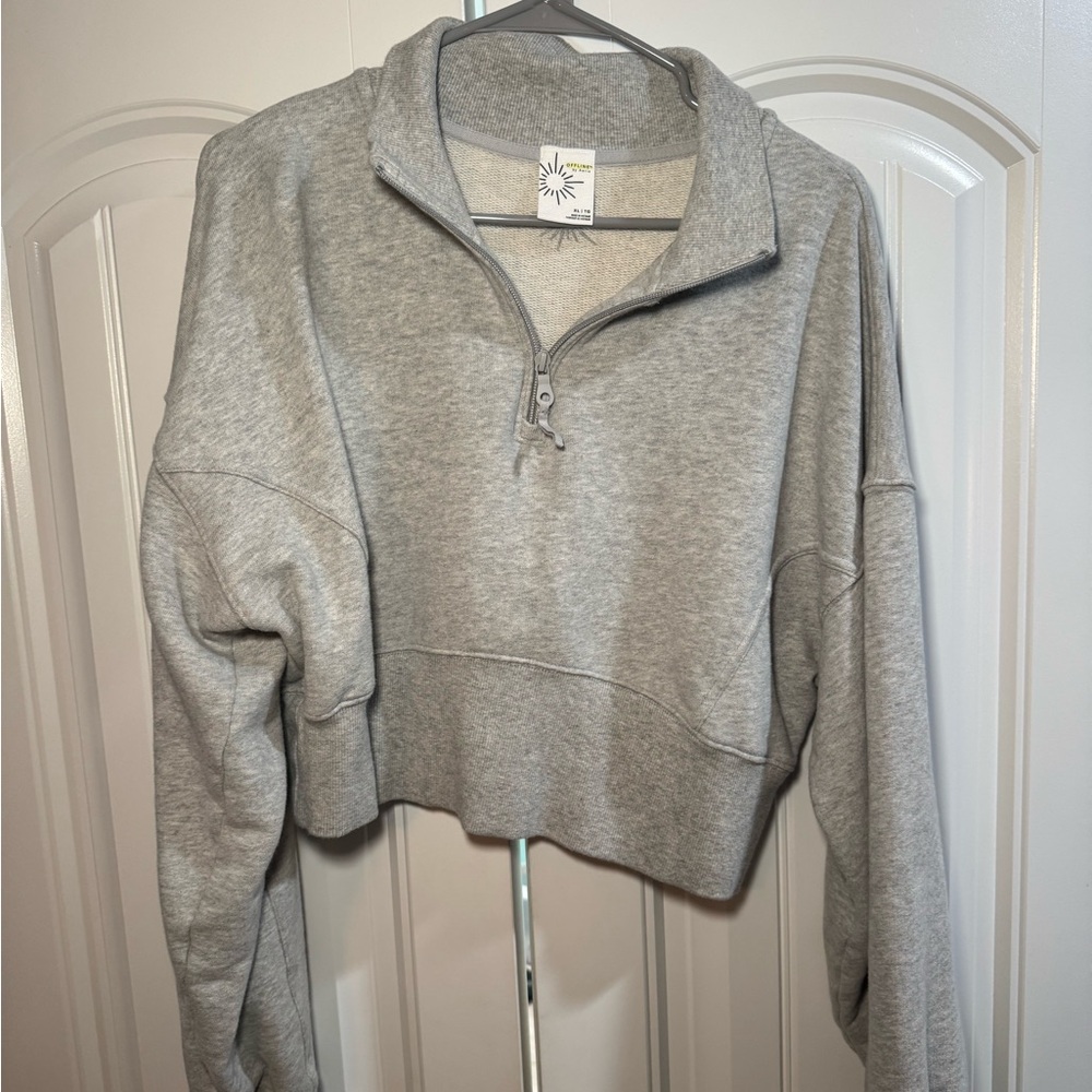 Aerie offline quarter zip pullover